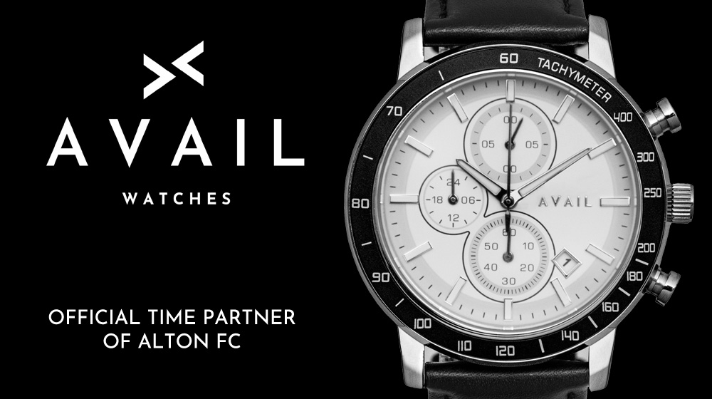 AVAIL Watches - Official Time Partner of Alton FC
