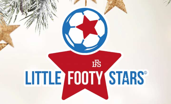 Little Footy Stars Christmas Holiday Football Camp for Ages 4 - 11