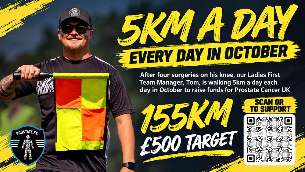 Tom's Walk for Prostate Cancer UK